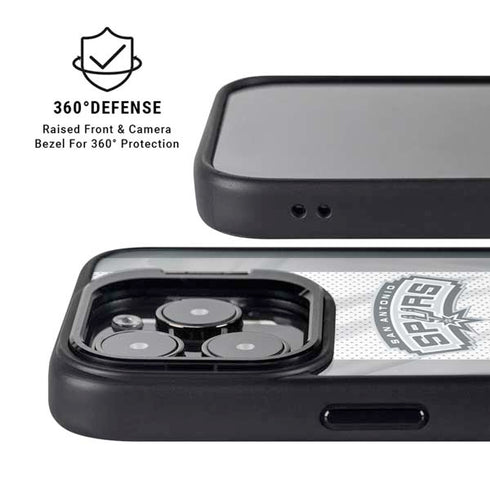 NBA San Antonio Spurs iPhone 15 Pro Kickstand Case